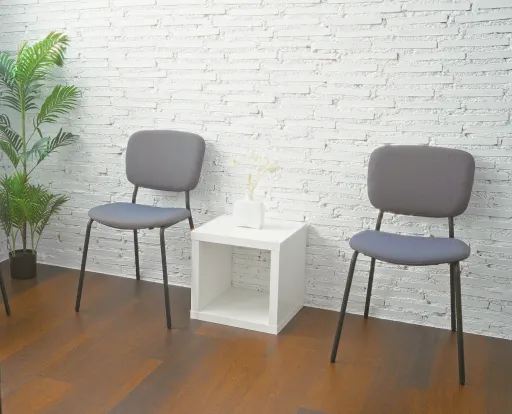 Modern dental office reception area